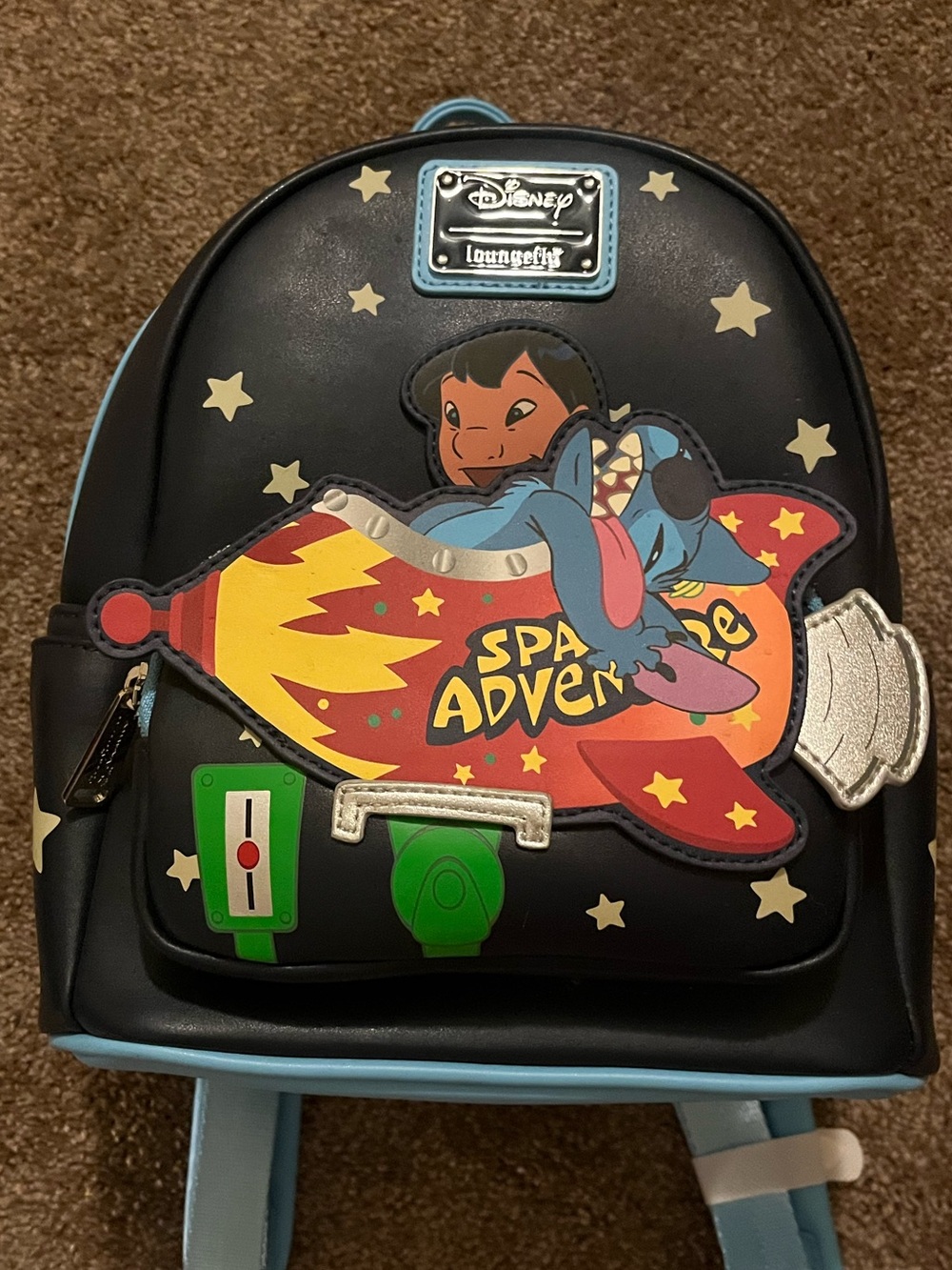 Disney Loungefly Lilo & Stitch Space Adventure Mini Backpack - BNWT